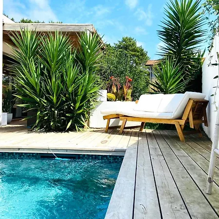 Villa Dali + 3 Chambres + Piscine + 800m Plage. Unique Capbreton